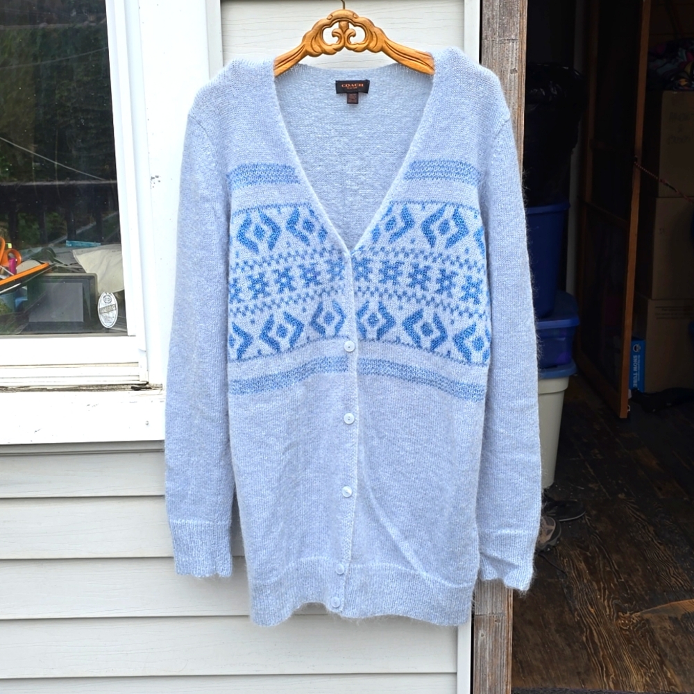 NWoT Coach cardigan
